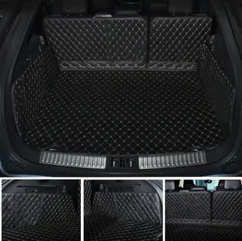

for lincoln mkx Nautilus leather car trunk mat cargo liner 2016 2017 2018 2019 2020 rug carpet accessories luggage