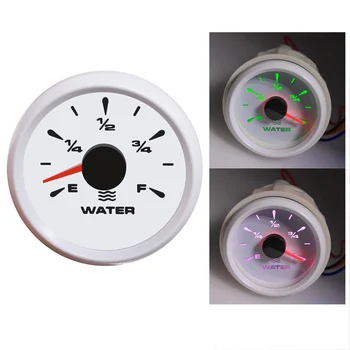 

8 Color Backlight Water Level Gauge Meter Indicator Waterproof Water Level Gauge Meter 12V/24V For Car Truck Boat
