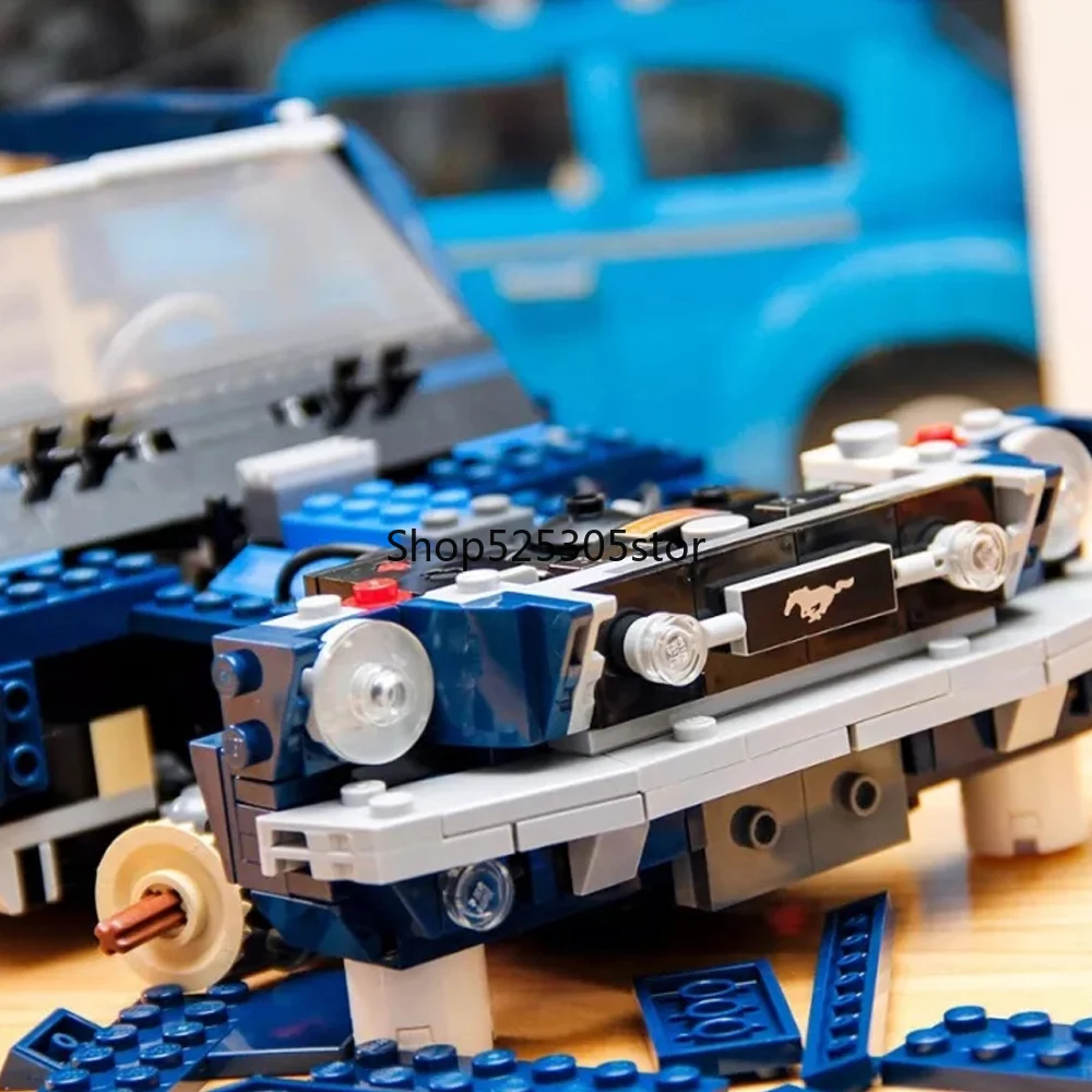 21047 Creator Forded Mustanged Американский мускул автомобиль набор 1648 шт. кирпичи Модели Строительные наборы блоки совместимый создатель 10265