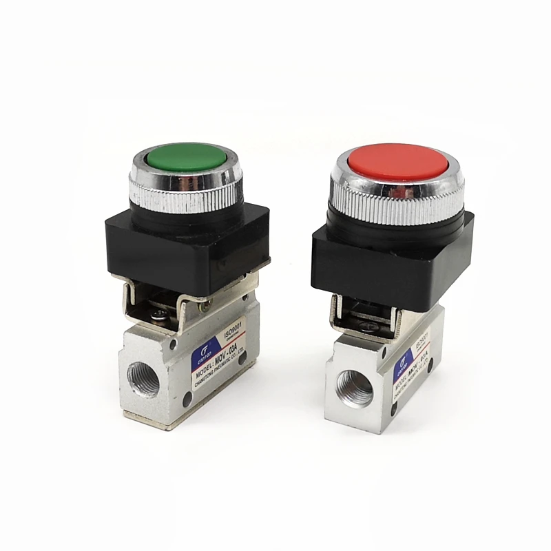 

1PCS MOV-03A Mechanical Valve 1/8'' Spring-return Type Pneumatic Control Valve