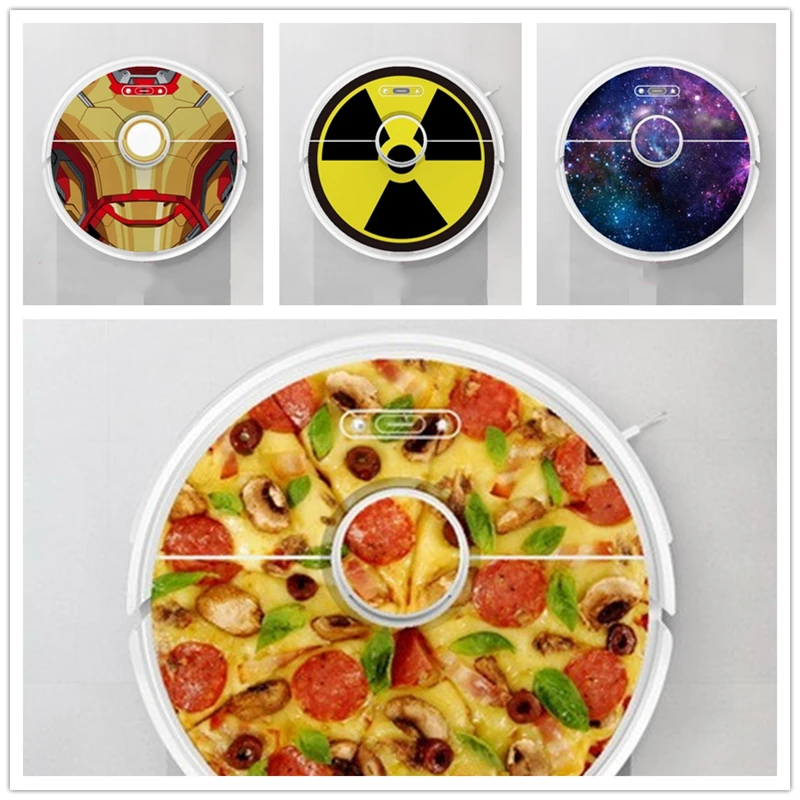 Filme Autocolante para Xiaomi Roborock S60 S65 T65 T61 t6 Filme Protetor do Aspirador do Robô Peças do Limpador de Papel Nenhum Filtro