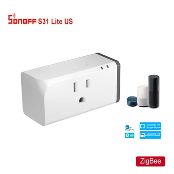 

Sonoff S31 Lite US 15A Mini Smart Wifi Socket Wireless Smart Switch Plug App Control Anywhere Works With Alexa Google Home IFTTT