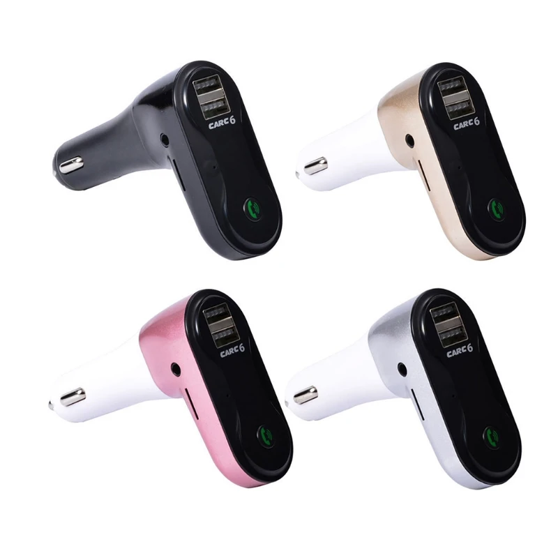 Портативный беспроводной радиоадаптер USB Play FM передатчик 87 5 ~ 108 МГц
