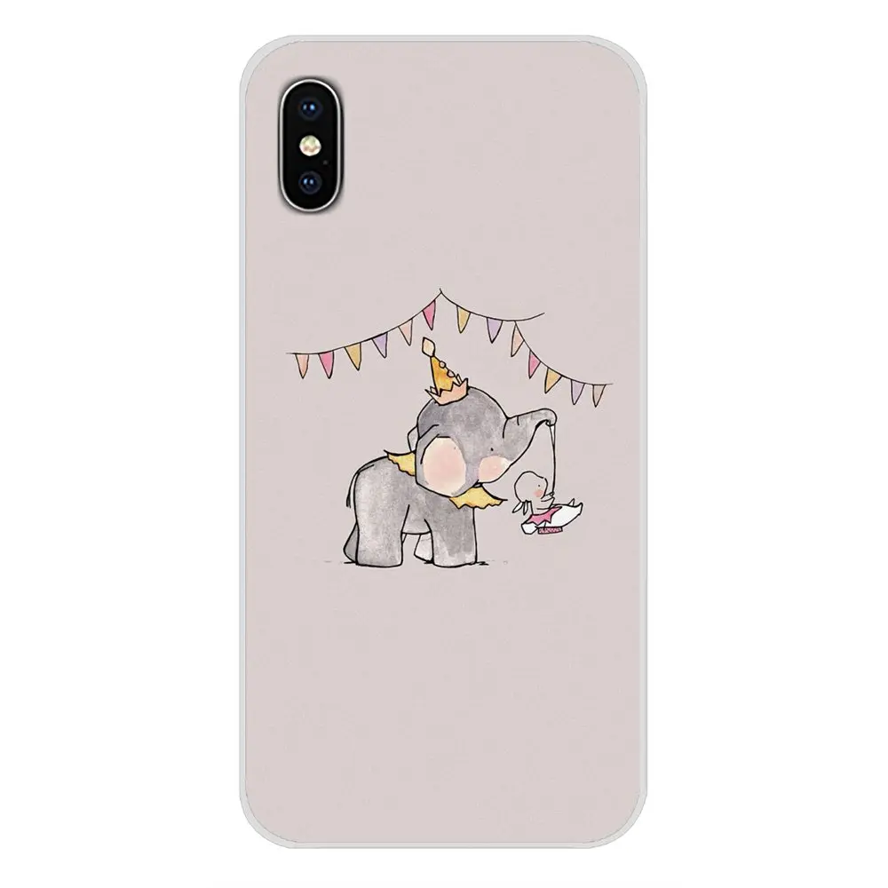 Для Huawei NOVA 2 3 2i 3i Y6 Y7 Y9 премьер-профессионал GR3 GR5 Y5II Y6II прозрачные мягкие чехлы в виде симпатичного слона, кролика - Цвет: images 10