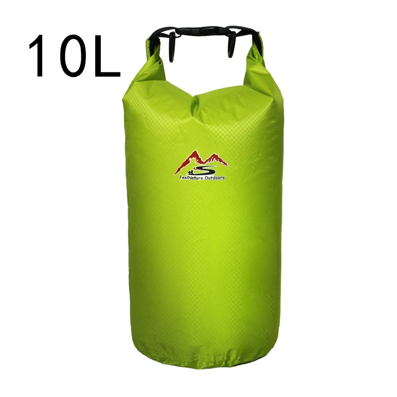 5L 10L 20L 30L открытый плавательный Водонепроницаемый сухой мешок передач Кемпинг рафтинг хранения сухой мешок с регулируемым ремешком нейлон водонепроницаемый