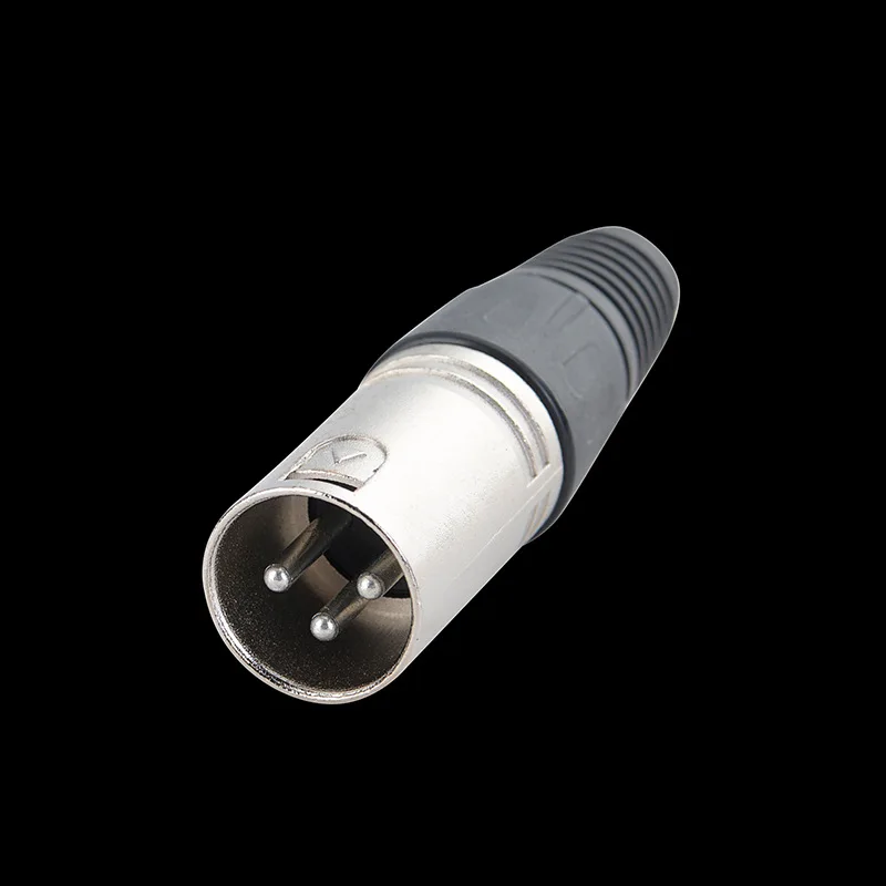 Универсальный XLR 3 ядра Мужской Соединительный микрофон аудио оборудование разъем Canon разъем Мужской Разъем трехъядерный баланс карты Leadi