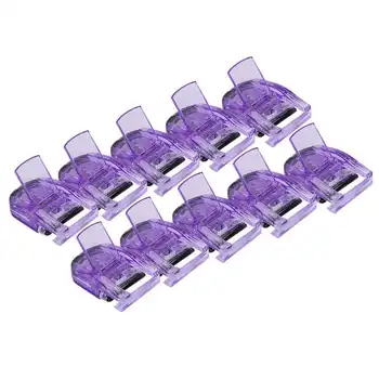 

Makeup Brushes 10pcs Mini Portable Eyelash Curler Eye Lashes Curling Clip Cosmetic Makeup Tools Purple Eye Makeup