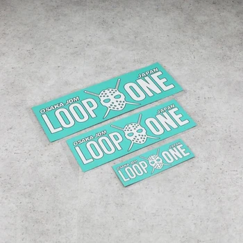 

G102 OSAKA JDM Japanese LOOP ONE Car Modification Stickers and Decals Highway Rally Car Racing Windshield Motorcycle Stickers