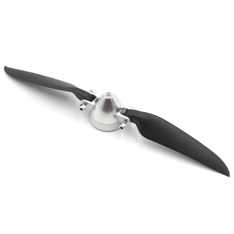 Silver Aluminum Alloy Folding Propeller Spinner Cover D28 D33 D38 D43 D48mm Shaft Diameter 3.0/3.17/4.0/5.0mm for RC Glider DIY 4
