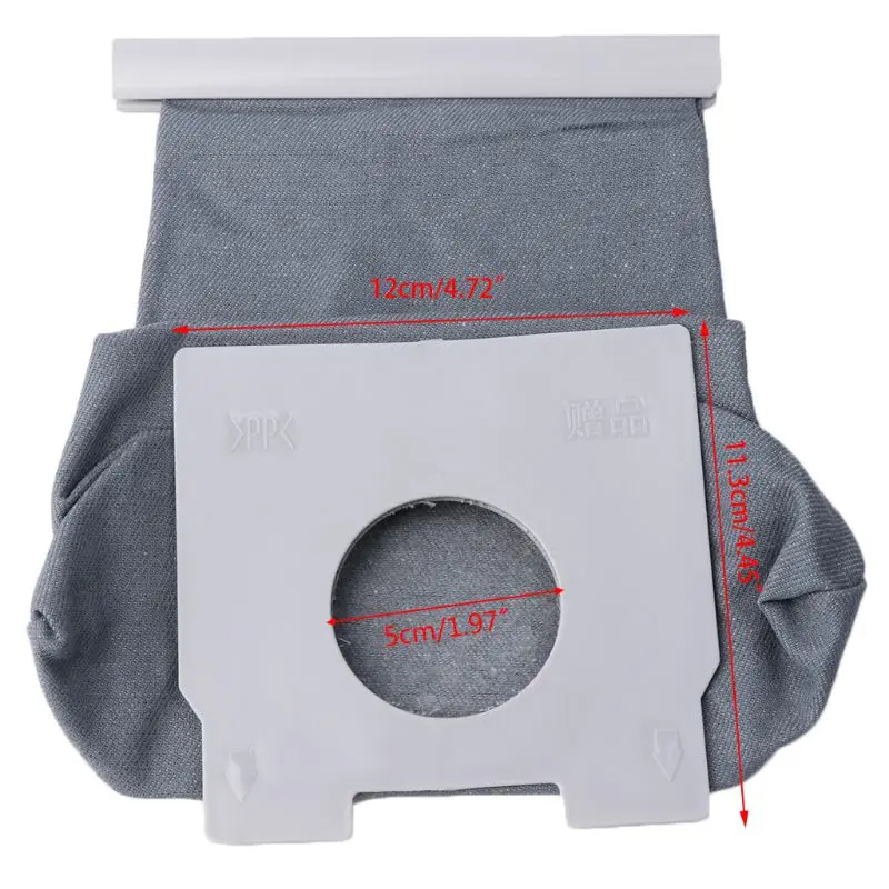 Washable Non Woven Cloth Vacuum Cleaner Bag Reusable Dust Bags For MC-CA291 A6HB vacuum cleaner bag
