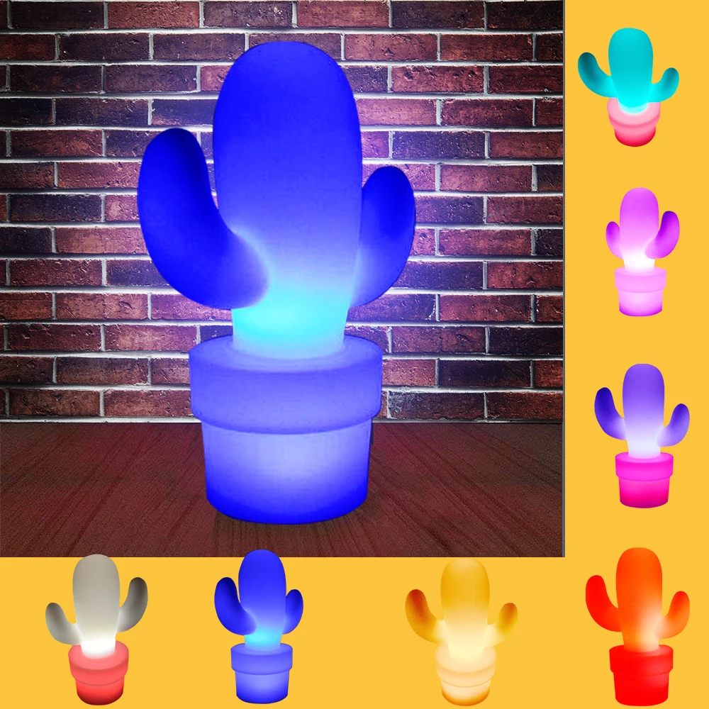 

LED USB Rechargeable Table Lamp Remote Control Colorful Table Light For Home Deco Party Bar Decoration As Kid's LED Night Light