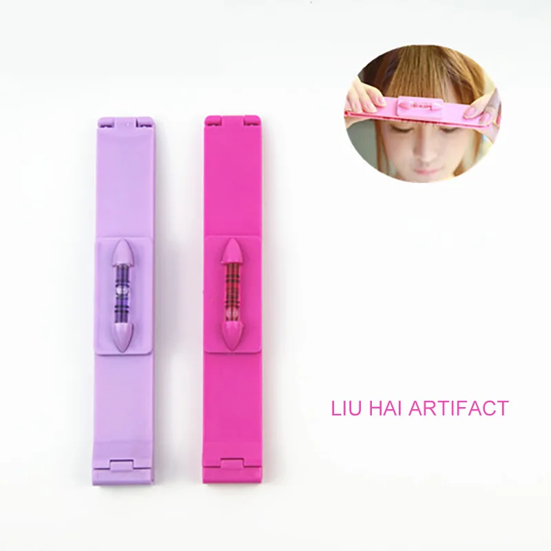 Best Selling Portable Bangs Ruler Styling Tools 2019 New Fashion Simple Flat Bangs Ruler Tools Unisex 2