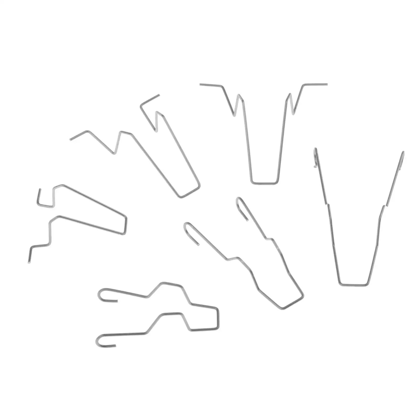 6pcs/Set Car Headlamp Dip Spring Clips , Car Headlight Retainer Clamps for H1 H4 H7Headlight Bulb Holder, Universal