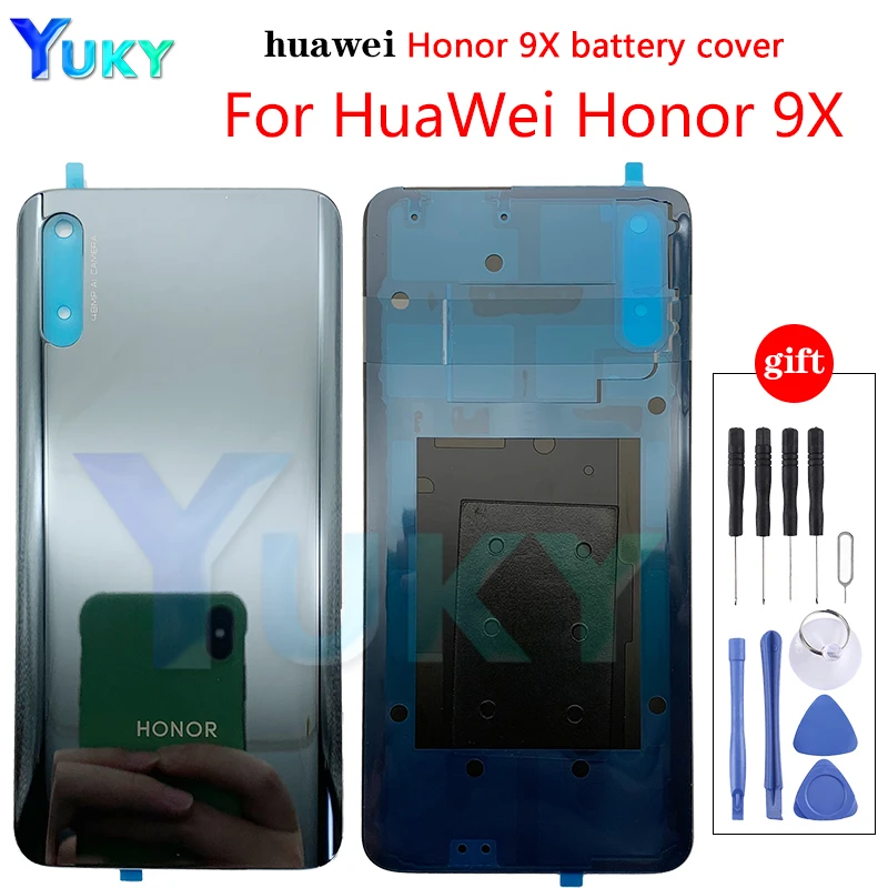 Задняя крышка батарейного отсека для Huawei Honor 9X Pro стеклянная оригинал | Мобильные