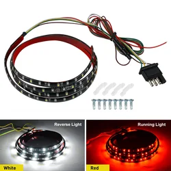 Becinsee – feu de voiture LED 12V, barre d'éclairage étanche, clignotant, feu arrière de recul 