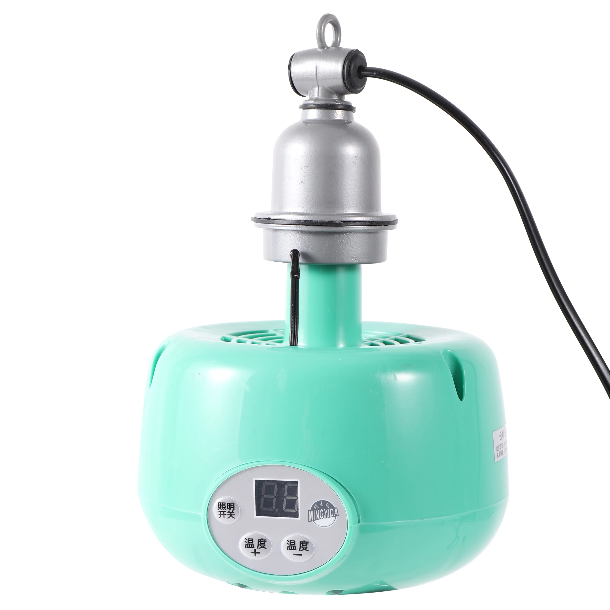 Lámpara de calefacción para mascotas, luz cálida para animales, controlador de temperatura termostática de pollo, calentador para caja de reptiles, lámpara de calefacción de 220V y 300W