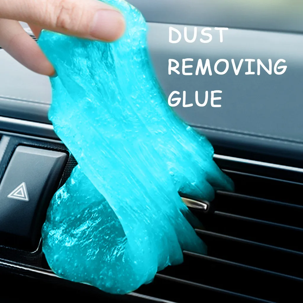 

Clean Glue Gum Silica Gel Car Keyboard Dust Dirt Cleaner Cute Green Slime Practical Durable High Quality Magic Soft Sticky