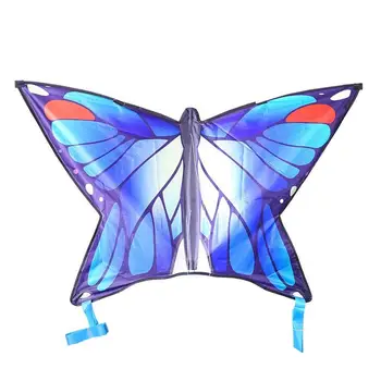 

2020 New Gradient Blue Butterfly Kite For Kids Children Outdoor Play