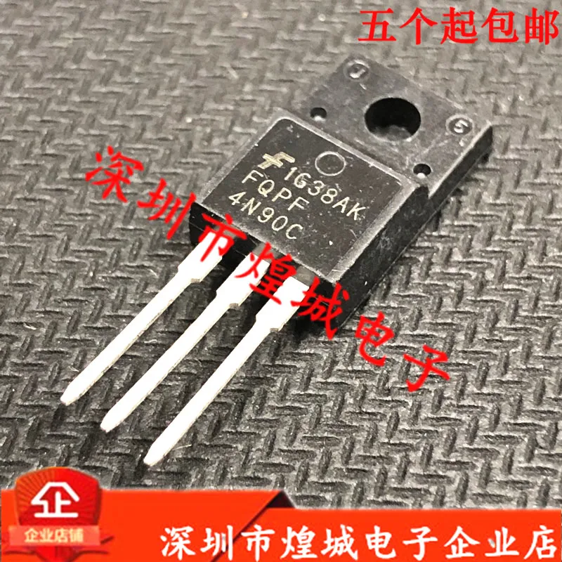 

5 шт./лот FQPF4N90C ½ TO-220F 4A 900V 5
