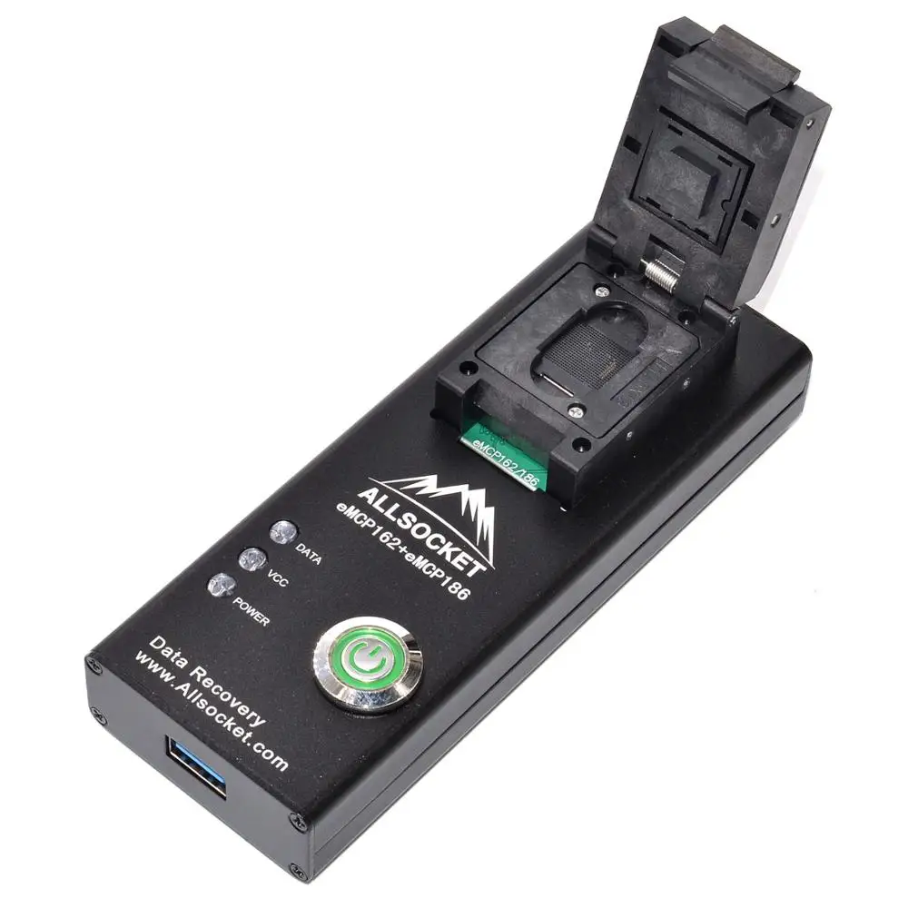 EMCP162/186 разъем eMCP флэш память/IC восстановление данных FBGA162 BGA186 ридер с USB