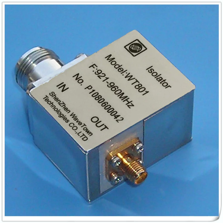 

Two Hand Wt801 RF Coaxial Isolator 921-960mhz Ferrite Isolator Nk-smak Connector