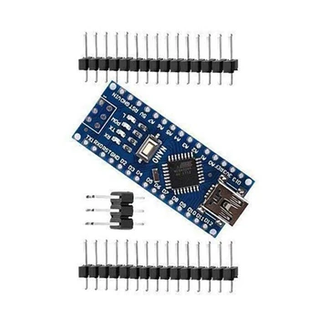 

USB Nano V3.0 ATmega328 16M 5V Micro-controller CH340G board For Arduino