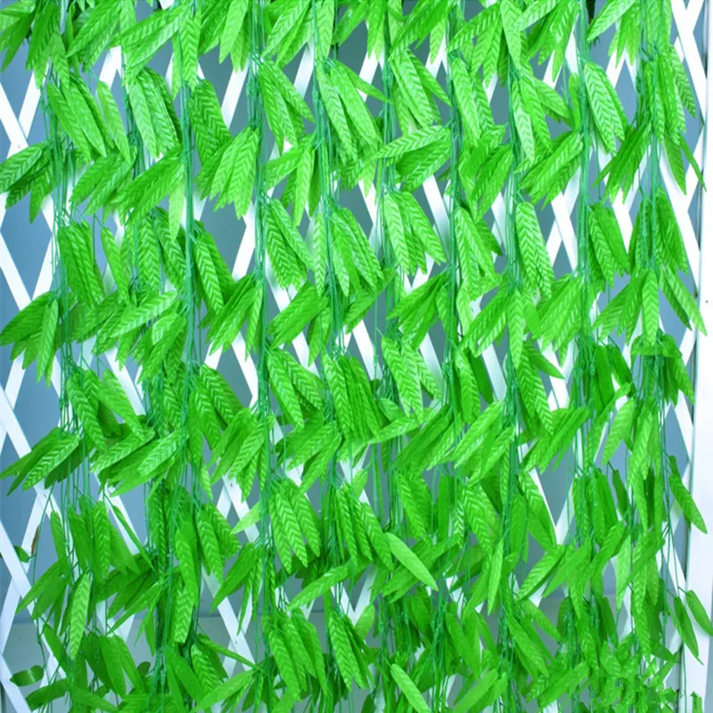 500pcs ramoscello di salice artificiale foglie di vite piante di vimini di  vite per decorazioni del supermercato giardino di casa - AliExpress Casa e  giardino