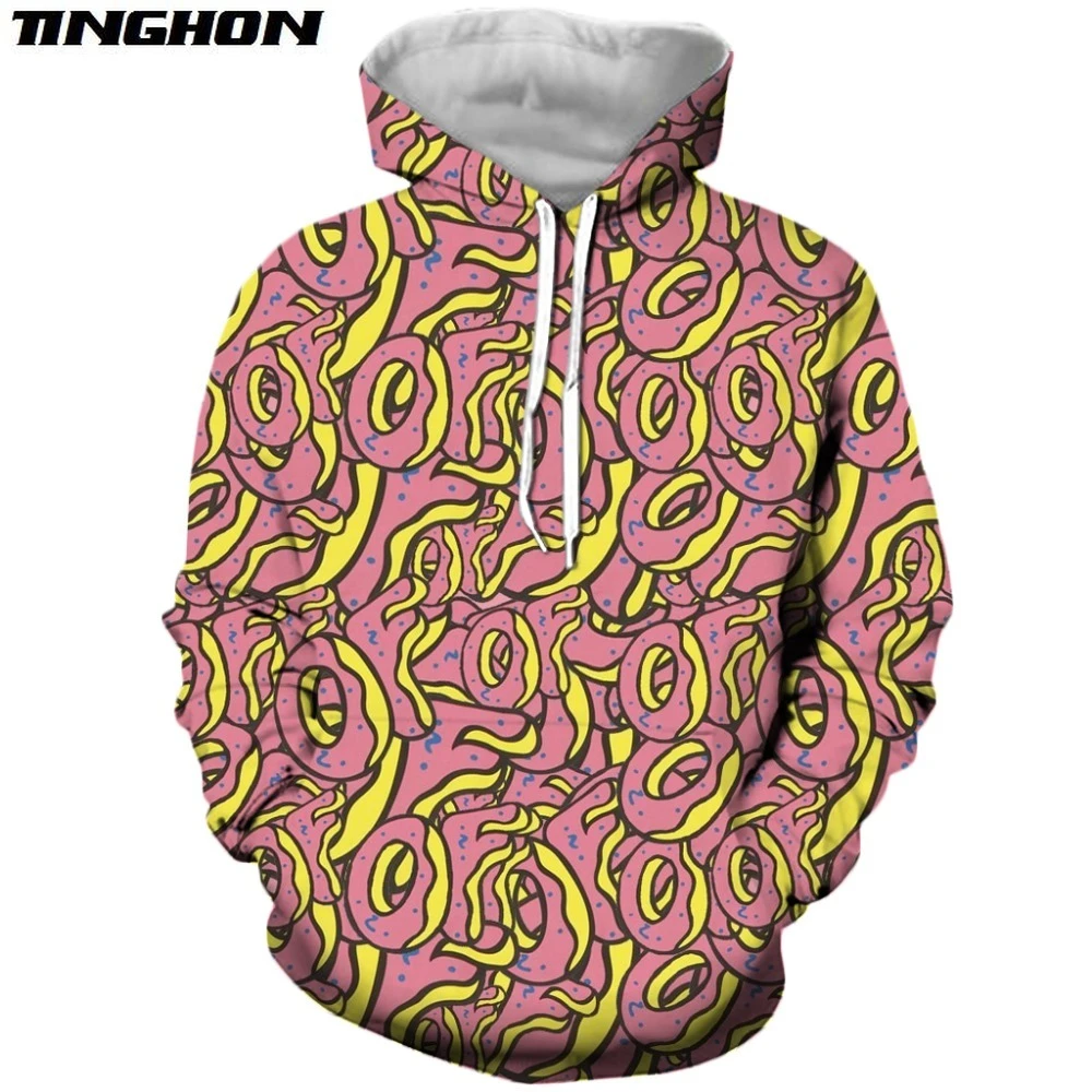 Sudadera con capucha 3d para hombre y mujer, ropa con estampado de dibujos animados Odd Future, Donut, comida, talla XS 6XL 7XL, nueva moda|Sudaderas con capucha y sudaderas| - AliExpress