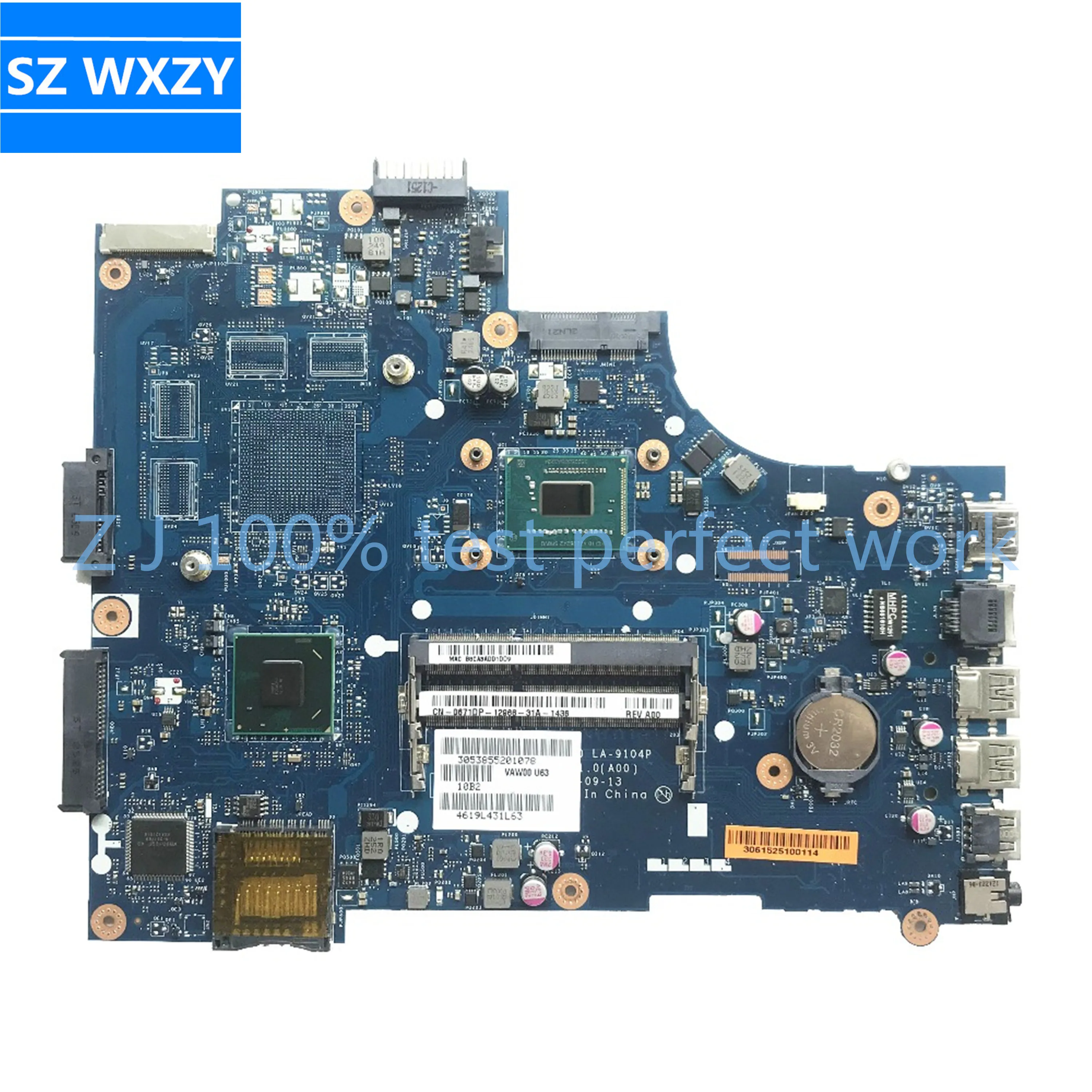 Материнская плата для ноутбука DELL 3521 с SR0VQ 2117U CN-0671DP 0671DP 671DP VAW00 LA-9104P HM76 DDR3 100%