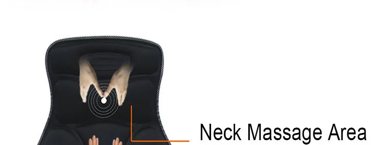Массажная подушка для шеи и талии на плече для домашнего автомобильного сиденья с подогревом, разминающая вибрацию, многофункциональная инфракрасная терапия
