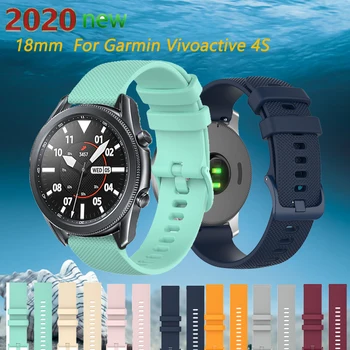 

18mm For Garmin Vivoactive 4S For Huawei bracelet B5 for Fossil Q Tailor 18mm mart Watch Replacement Band Accessories