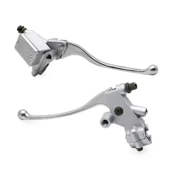 

7/8" Motorcycle Hydraulic Front Brake Master Cylinder & Clutch Perch For Honda CM CM250 CM400 CM450 XJ650 SRX600 XS400 XS360 500