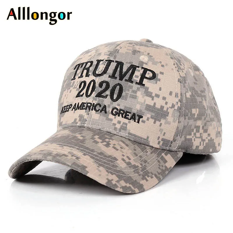 KEEP AMERICA большая камуфляжная бейсболка с вышивкой Дональд Трамп Snapback шапки мужские спортивные камуфляжные армейские кепки s Dad Gorras hombre