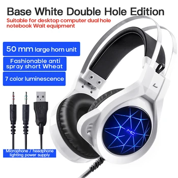 

MC N1 Gaming E-sports Headset E-sports Gaming Headset Audio Wired Microphone Headset Glare/No Glare Suitable For Audio Games