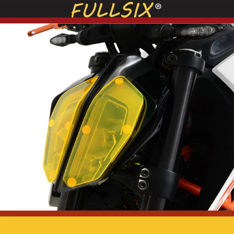Акриловый защитный лист KTM 390 DUKE для мотоциклетных фар Защита экрана 2016-2018 |