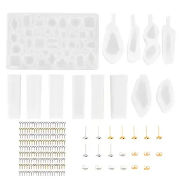

137pcs Resin Molds, Epoxy Resin Molds, Resin Casting Molds Silicone Resin Molds for Jewelry Making, DIY Craft