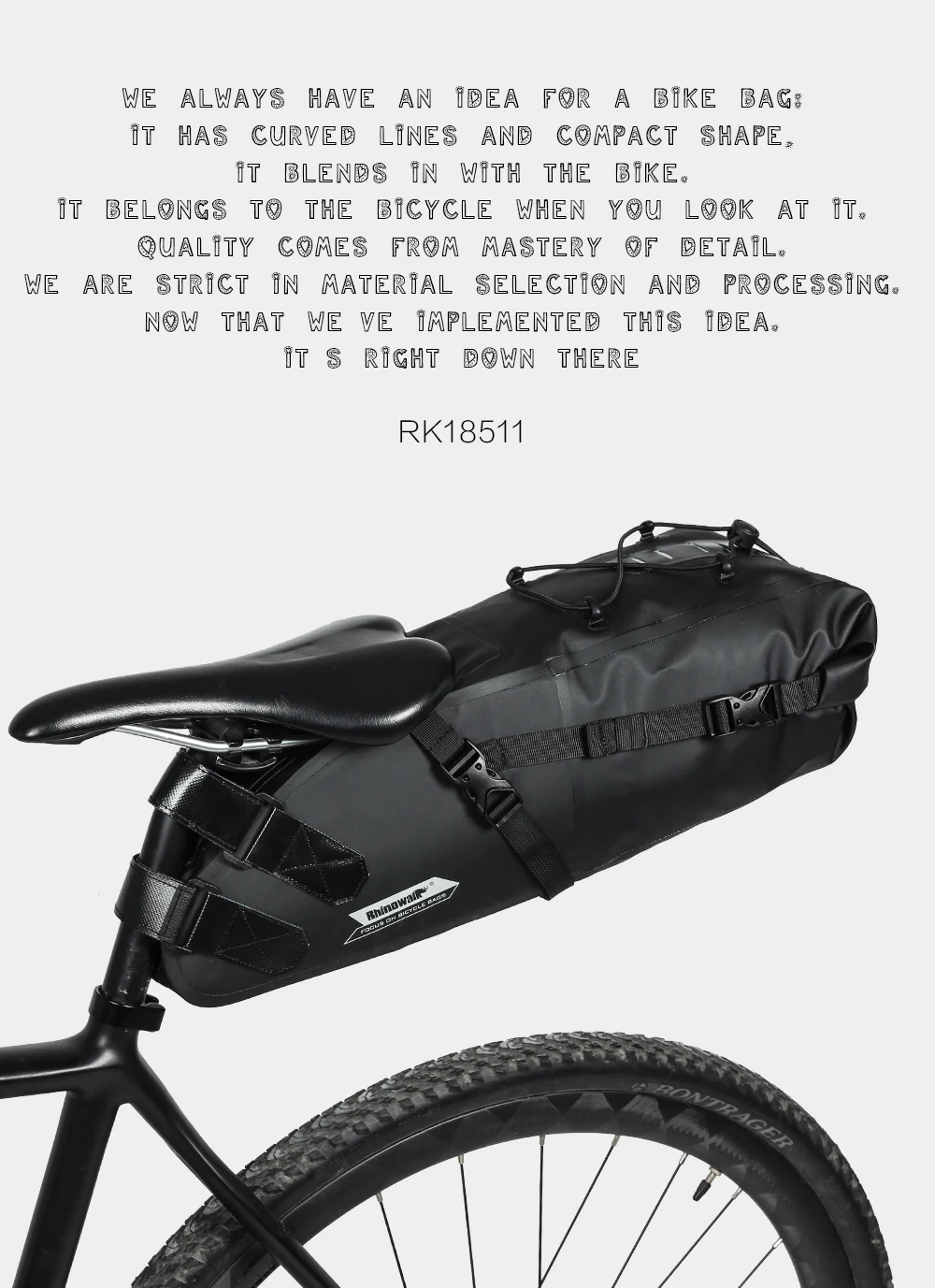 rhinowalk saddle bag