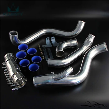 

For N*issan 2*40SX 2*00SX S*14 S*15 S*R20DET 95-98 FMIC Intercooler Pipe Piping Kit