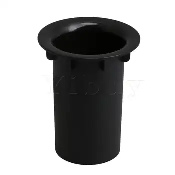 

Yibuy Black ABS Speaker Port Tube 100MM Subwoofer Bass Reflex Tube