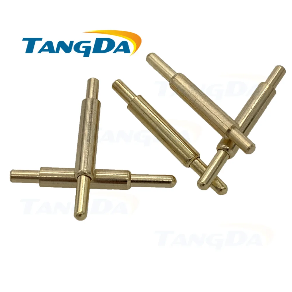 Контактный разъем TANGDA pogo 2 0*16 5 мм контакта 16 тестовый наперсток штыревой Контакт