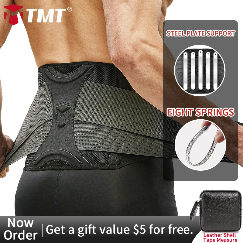 New TMT Waist Trainer Support Belt Waist Cincher Trimmer for Gym