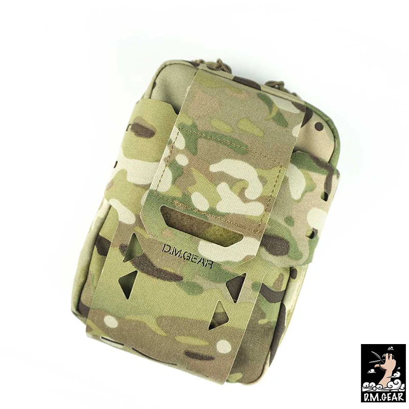 DMgear Tactical Pouch MOLLE Armor Vertical Medical Laser Cut Utility BG43 | Спорт и развлечения