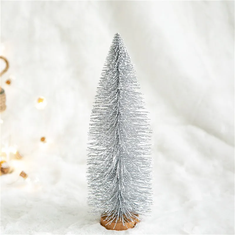 Рождественская елка arbol de navidad Новогодняя Мини Рождественская елка маленькая сосновая елка adornos de navidad настольный мини Рождественский Декор@ 5