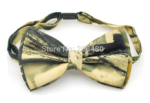Новая мода 60 Новинка микс бабочка галстук для мужчин мужской смокинг в стиле унисекс вечерние Галстук Свадебный галстук-платок - Цвет: Army Camouflage 02