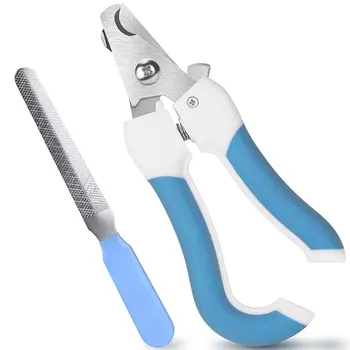 

Professional Pet Nail Clipper and Trimmer Suitable for Medium to Large Dogs and Cats - Includes Safety Guard to Avoid Overcutti