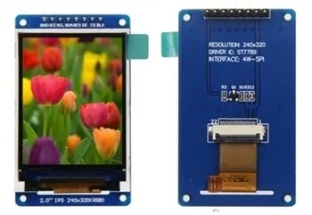 

IPS 2.0 inch 8PIN HD SPI TFT LCD Color Screen with Adapter Board ST7789 Drive IC 240(RGB)*320