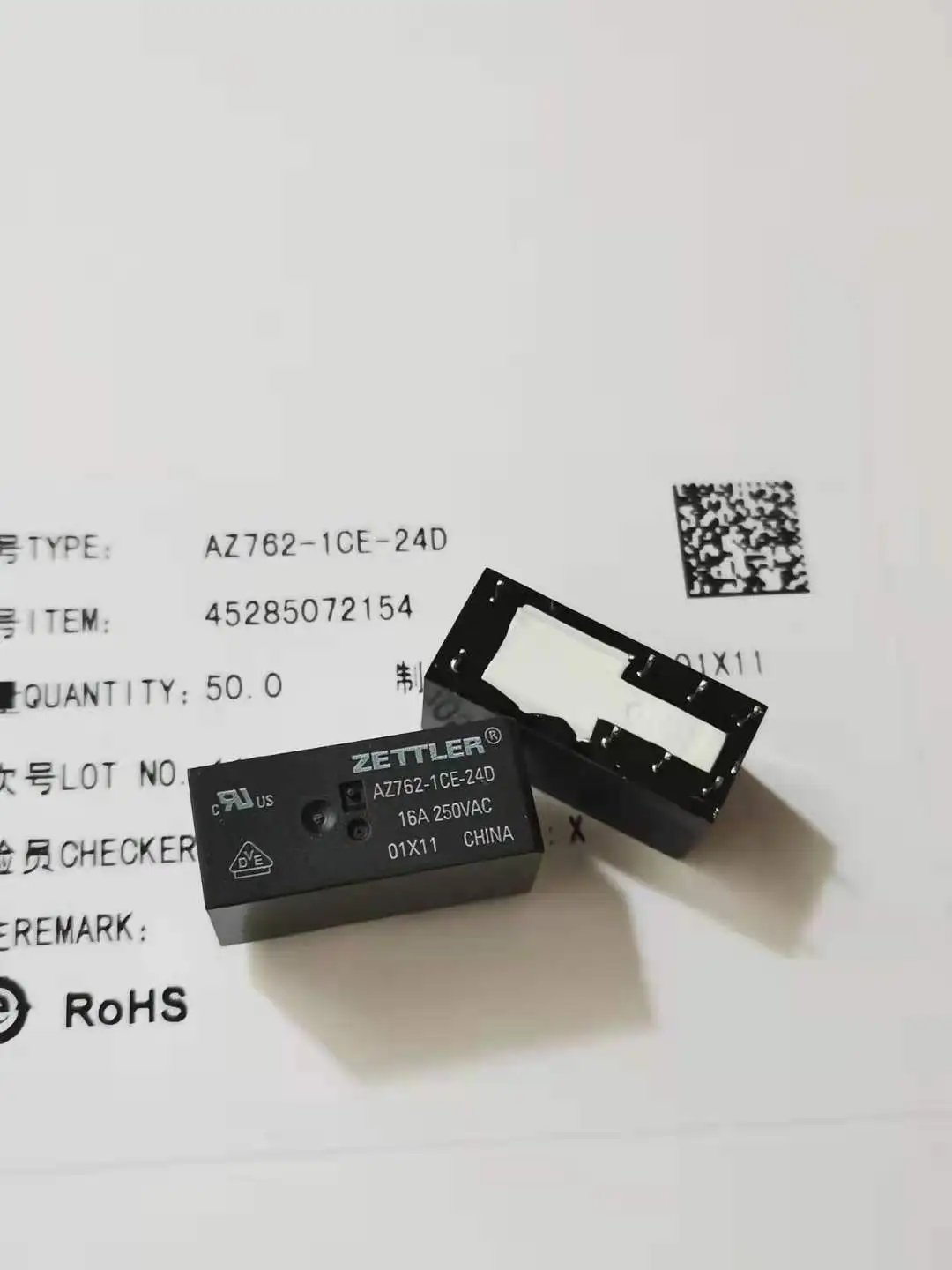 New AZ762-1CE-24D AZ762-1C-12DE Power Relay 16A 250VAC 8 Pins | Обустройство дома