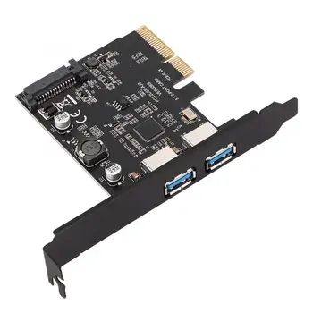 

USB3.1 Expansion Card TYPE-C+TYPE-A Desktop Expansion Card for ASMedia ASM3142 10Gbps