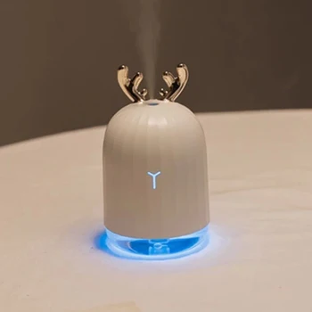 

Ultrasonic Air Humidifier 220ML Aroma Essential Oil Diffuser Home Car USB Fogger Mist Maker with LED Night Lamp