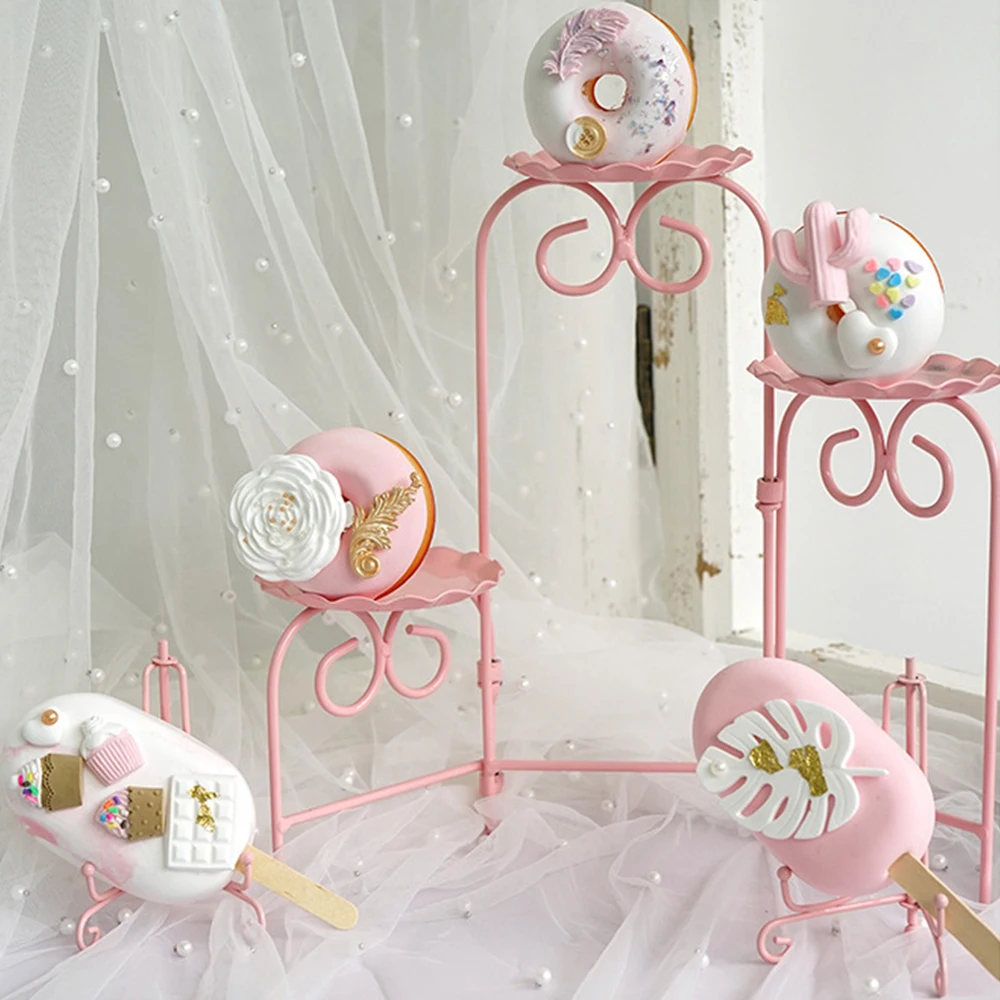 

10pcs ice cream Simulated food models Simulated ice cream doughnut toys Window decoration Styling